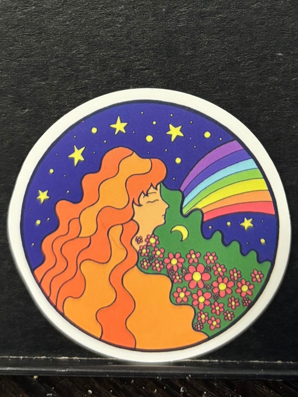 Earth women sticker